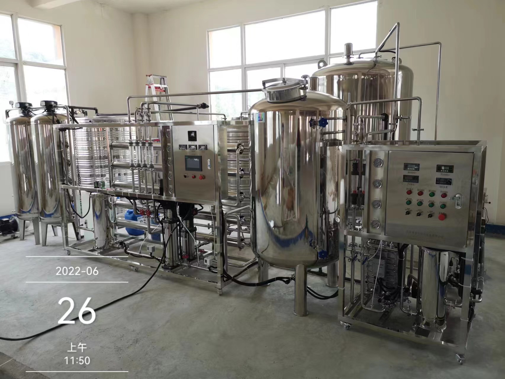 口罩廠醫(yī)療器械廠用純化水設(shè)備